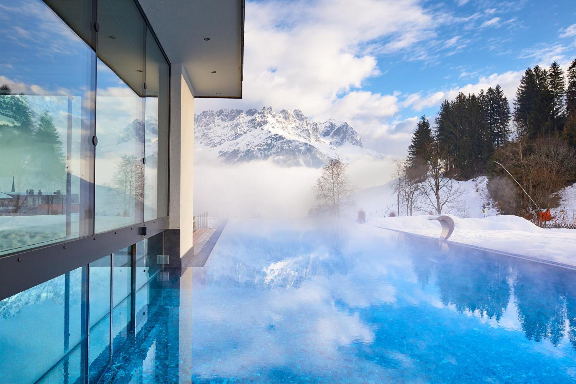 Hotel Der Bär Ellmau Exteriör bild