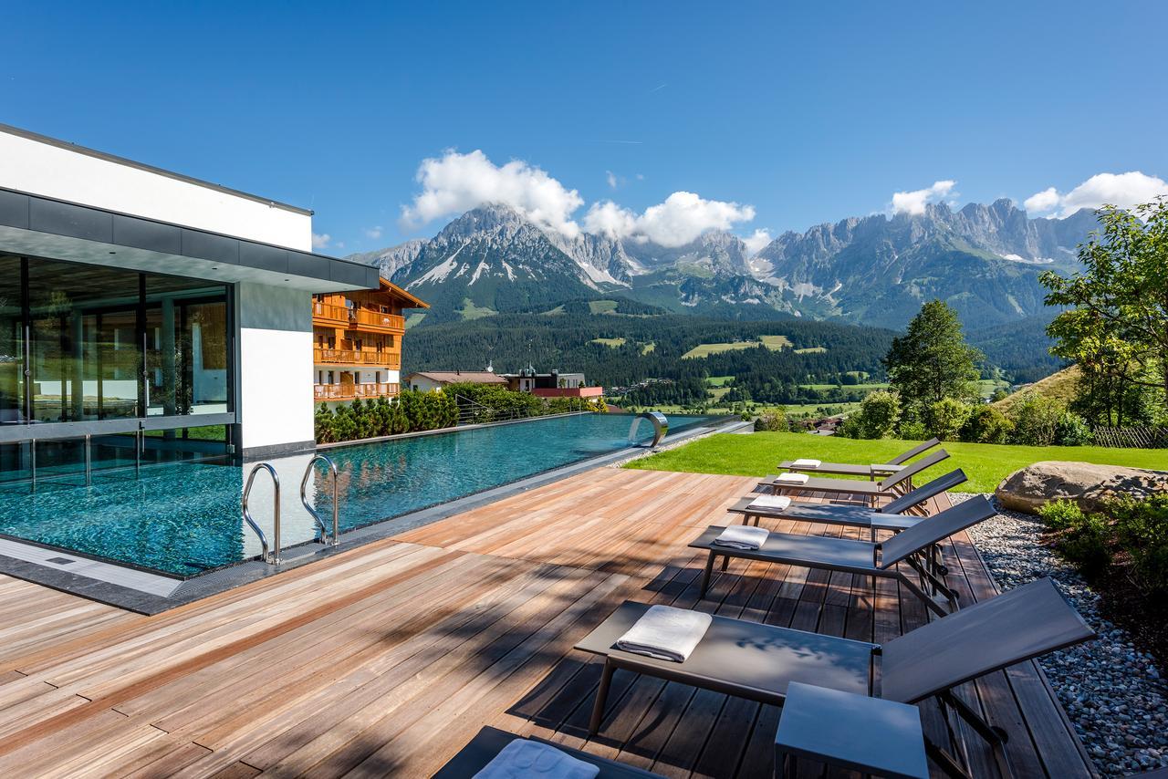 Hotel Der Bär Ellmau Exteriör bild